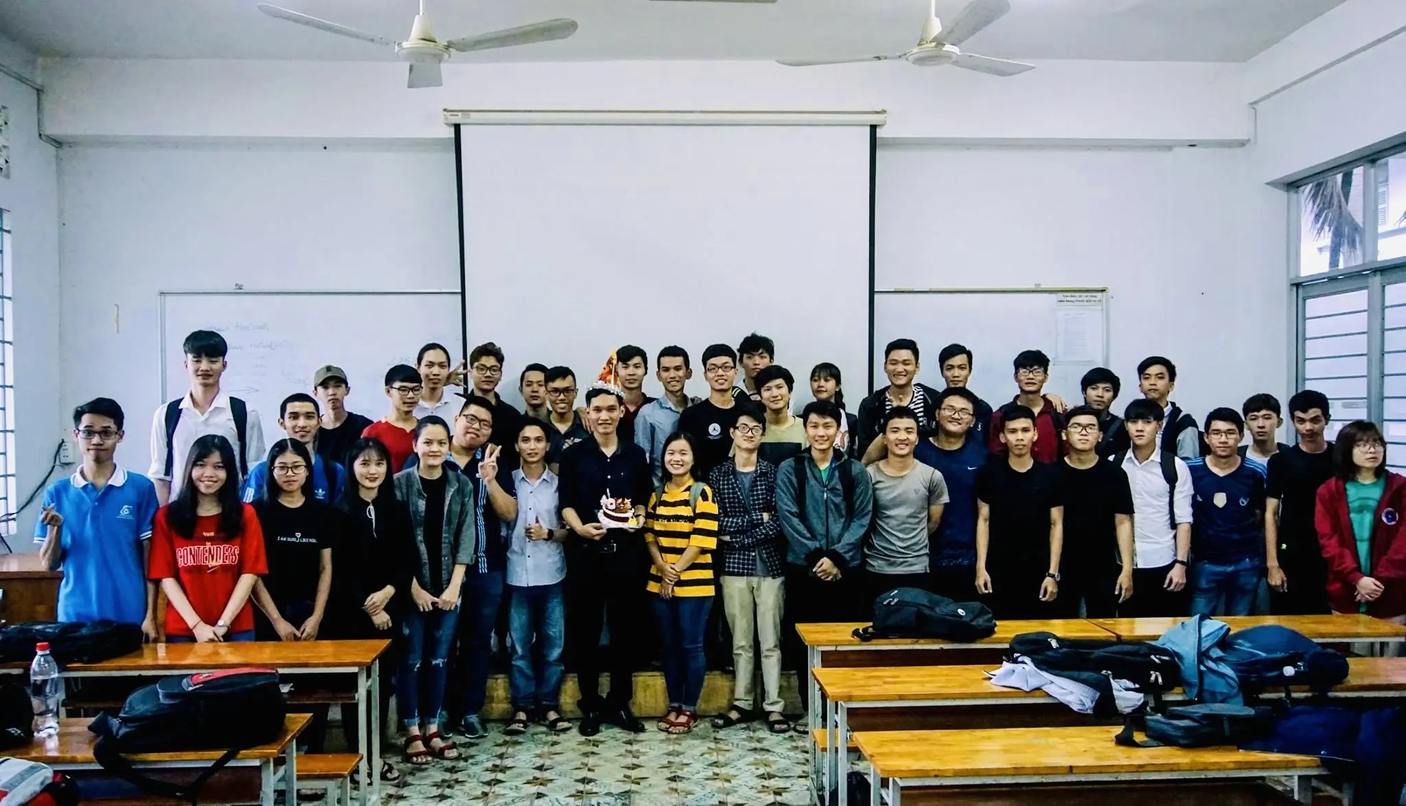 Teaching and student group at UIT
